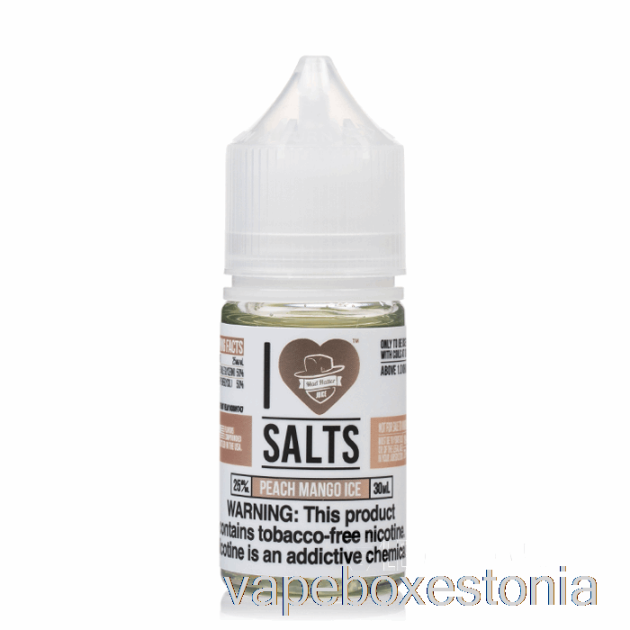 Vape Box Estonia Virsiku Mango Jää - Ma Armastan Soolasid - 30 Ml 50 Mg